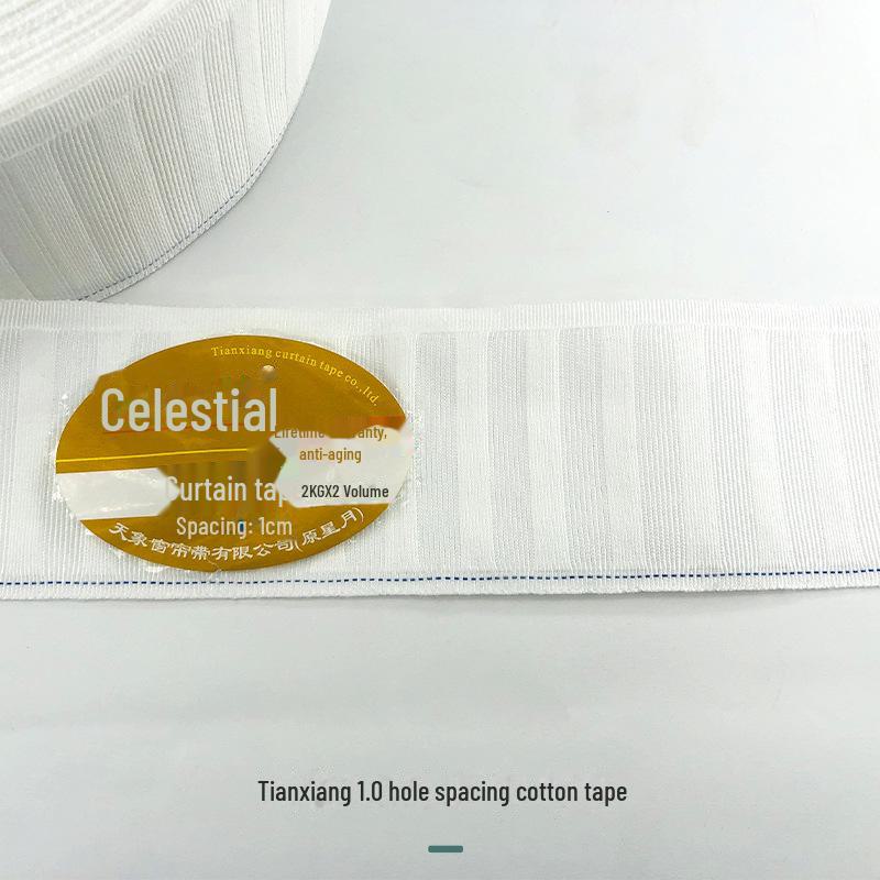 

Высококачественная хлопковая ткань для штор Tianxiang с четырехзубчатым крючком