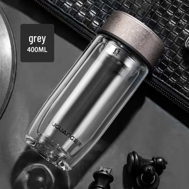 FUGUANG Yiqing Double-Layer Glass Tea Infuser Bottle