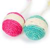 Scratching Cat Interactive Toys Playing Sisal Molar Ball Chew Ball Cat Scratching Ball Cat Balls