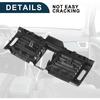 Center Dash A/C Outlet for Mercedes-Benz C300 Durable | Air Vent Panel Black 1 Set