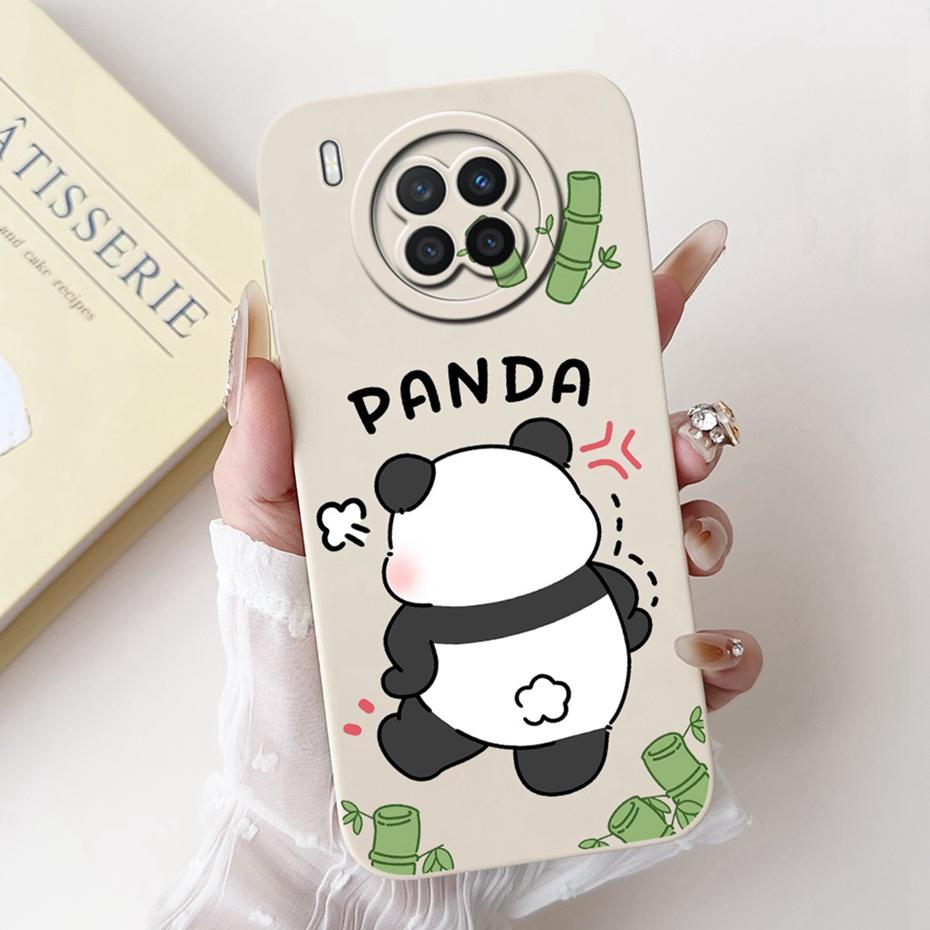 Lens Protective Case For Huawei Nova 8i NEN-L22 NEN-LX1 NEN-LX3 Cute Cartoon Soft Silicone Cover For Huawei Nova8i Phone Cases