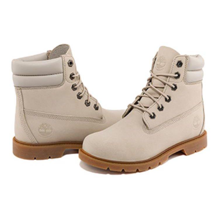 Timberland Linden Woods 6 Inch Waterproof Boots 'Beige' Women's A2G5EW