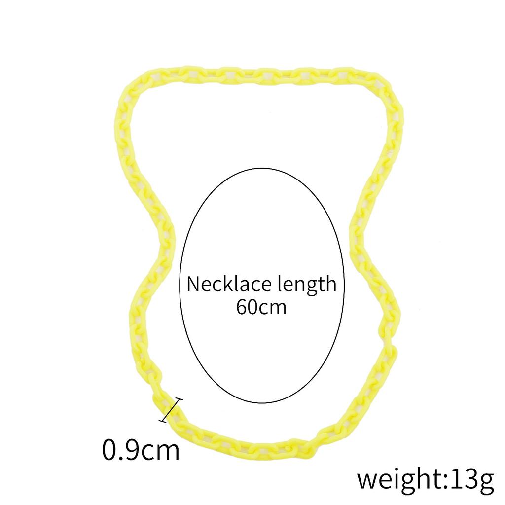 Necklace for Women Accessoriesins Double Layer Sweater Chain Long Cross Personalized Acrylic Necklacejewelry Beautiful Elegant Necklace for Her