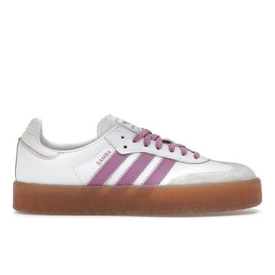 Sambae White Preloved Purple Women Sneakers Cloud-White Off-White IE9106