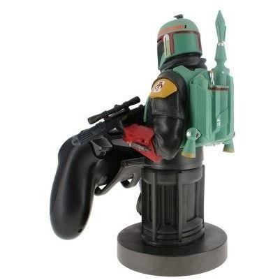 Figurine support & chargeur pour manette et smartphone - exquisite gaming - boba fett