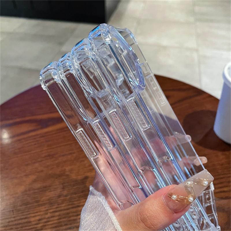 For Apple Shockproof Case For iPhone 15 14 13 12 11 16 17 Pro Max Air Mini X XR XS 8 7 6 5 Plus SE Clear Cover Phone Accessories