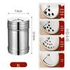 777 Stainless Steel BBQ Rotary Spice Dispensers