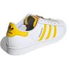 Adidas Жіночі Superstar 'White Hazy Yellow' Жіночі GZ7415