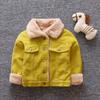 Cord-Reversjacke Warme Baumwollmäntel Kinder Jungen Jacke Mantel Oberbekleidung Cordmantel für Jungen Mädchen