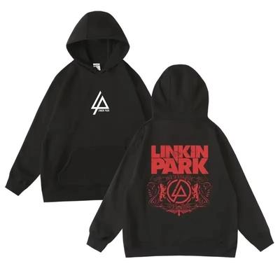 Europeiskt och Amerikanskt Rockband Linkinpark Park Höst och Vinter Huvtröja för Män och Kvinnor Pullover Hoodie