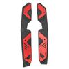 1Pair Motorcycle Footrest Pedal Pad Left Right Anti Slip Stylish Rugged Foot Pegs Plate Pad For ADV160