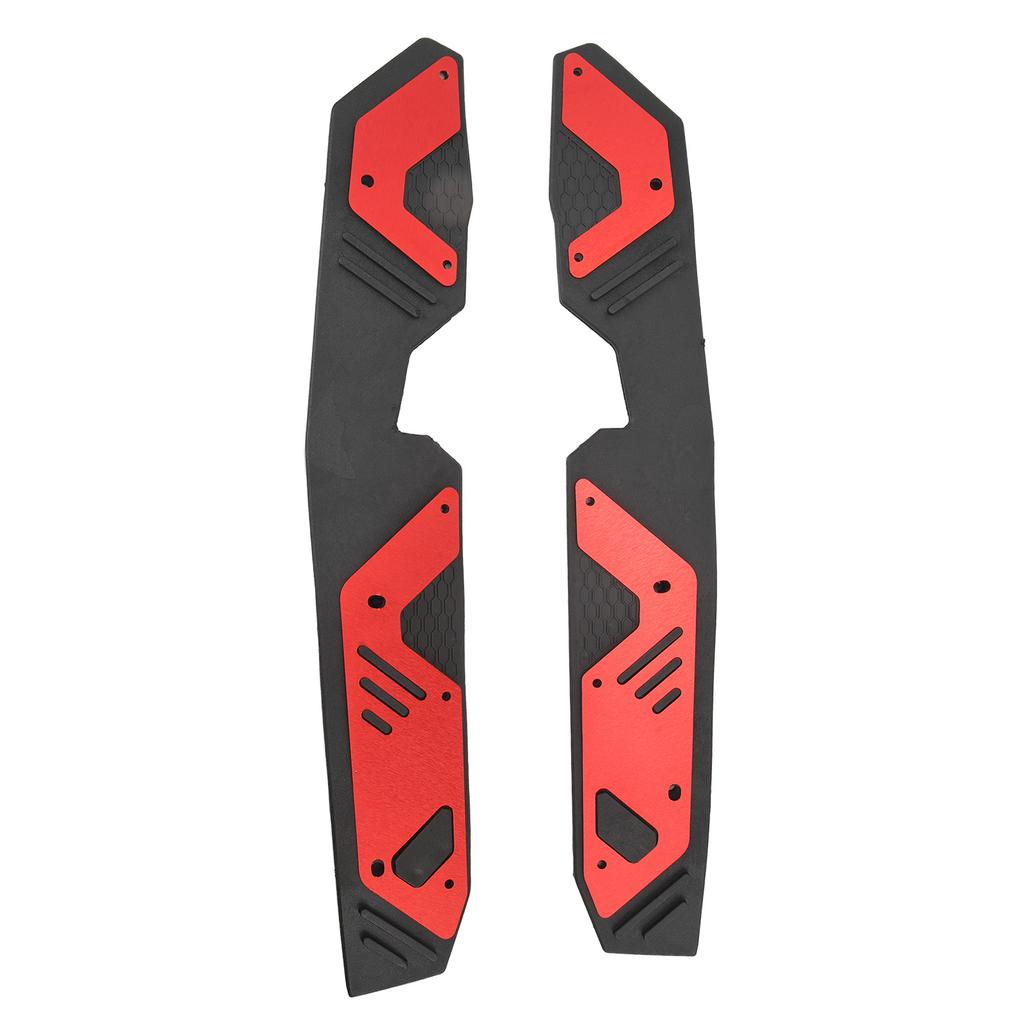 1Pair Motorcycle Footrest Pedal Pad Left Right Anti Slip Stylish Rugged Foot Pegs Plate Pad For ADV160