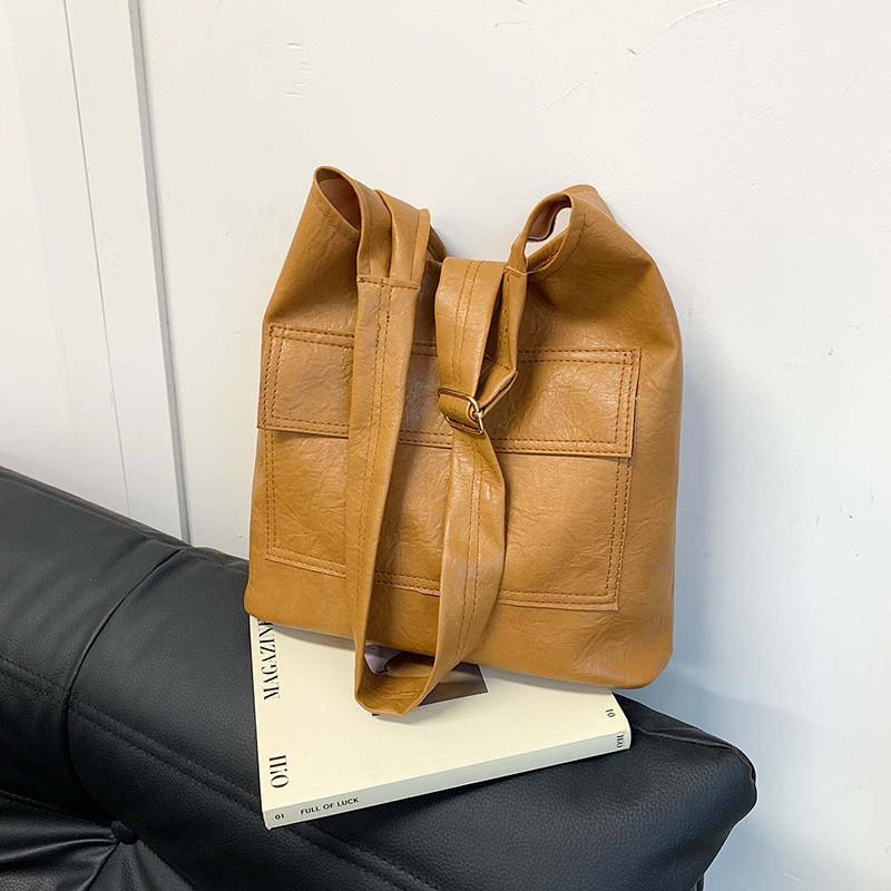 Fashionable Versatile Large Capacity Korean Style Tote Bag For Work And Casual Use