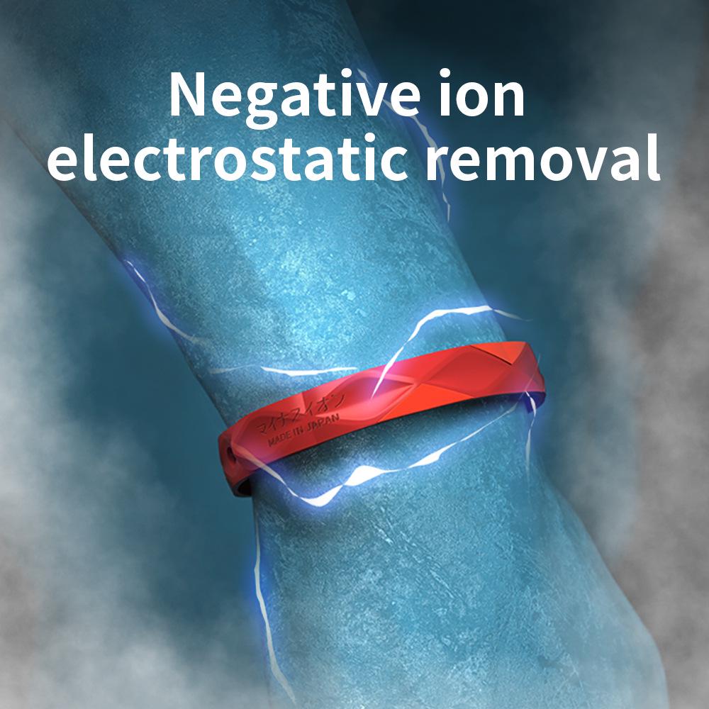 Bracelet d'énergie étanche sans fil antistatique pour l'extérieur