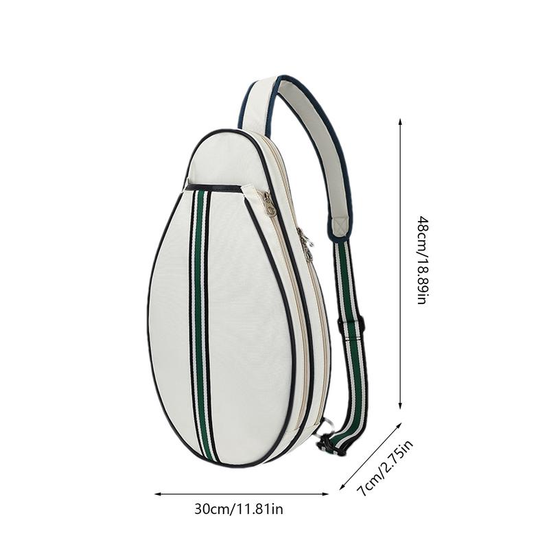 Badminton Racket Bag Badminton Racquet Storage Organizing Pouch Waterproof Racquet Tote Pack Large Protective Rackets Cover Bag