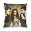 Federa Cuscino The Vampire Diaries Stampa 3D Double-Sided Horror Serie TV Cuscino Decorativo per Auto Personalizzato Decorazione Casa