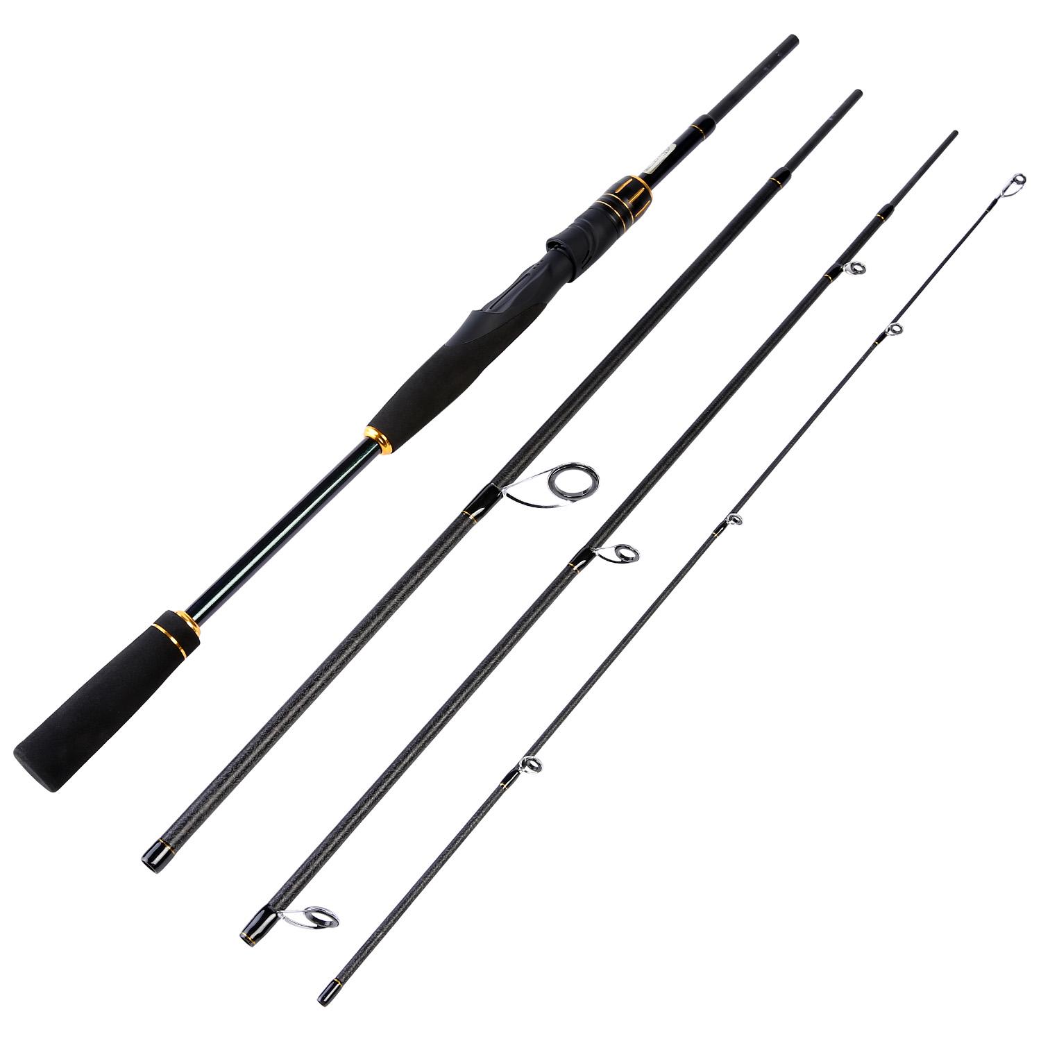 Сверхлегкая рыболовная удочка с углеродного волокна Spinning Rod 2.1M