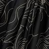 INCERUN Men Elastic Waist Print Ruffled Splits Bohemia Holiday Irregular Long Skirts