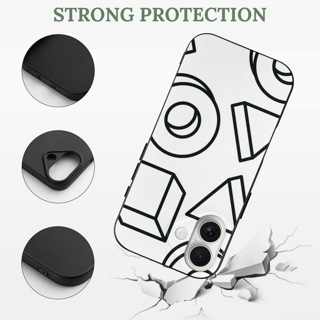 1 Pack For iPhone 17 Series TPU Phone Case Matte Grip-Friendly Glossy Design, Daily Protection