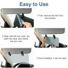 Car Visor Extender Windshield Sun Blocker Anti-Glare Weatherproof Sunvisor Extension Car 180-Degree Rotation Car Sun Blocker
