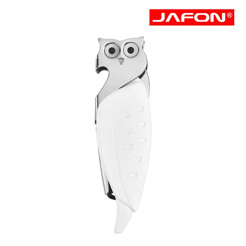 Creative Owl Seahorse Multi-functional Wine & Beer Opener - Stainless Steel, Portable Bottle Opener, Perfect Household Gift белый