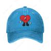 Nuovo Cappellino da Baseball in Denim Bad Bunny Snapback Uomo Un Verano Sin Ti Cappellino Musicale Estate Autunno Vintage Casquette
