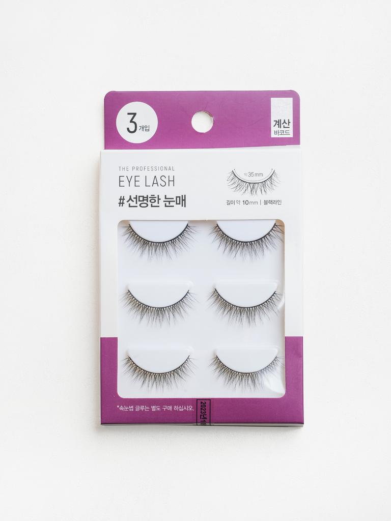 Tägliches Wimpern-3er-Set - Lebendiger Look