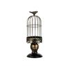 Vintage Birdcage Candle Holder Iron Plant Saucer Tabletop Ornament Aromatherapy Candle Stand  Xmas