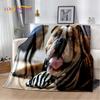 Cartoon French Pit Bull Dog Pet Soft Plush Blanket,Flannel Blanket Throw Blanket for Living Room Bedroom Bed Sofa Picnic Cover