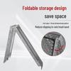 Folding Motorcycle Trailer Ramp with Ladder Steps