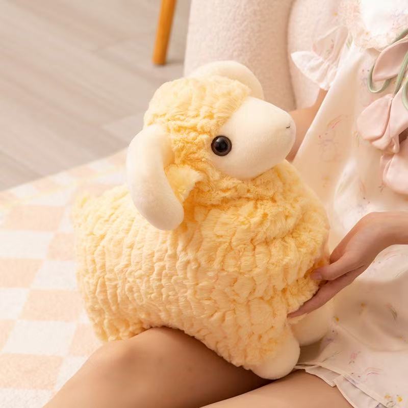 Latest Dudu Mianyang Goat Stuffed Plush Toy, Cartoon Anime Cute Pillow, Children's Birthday Gift, Fun Doll
