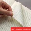Kraft Paper Homework Book with 36K Grid for Language, Math, English, Pinyin - Grades 1 To 3