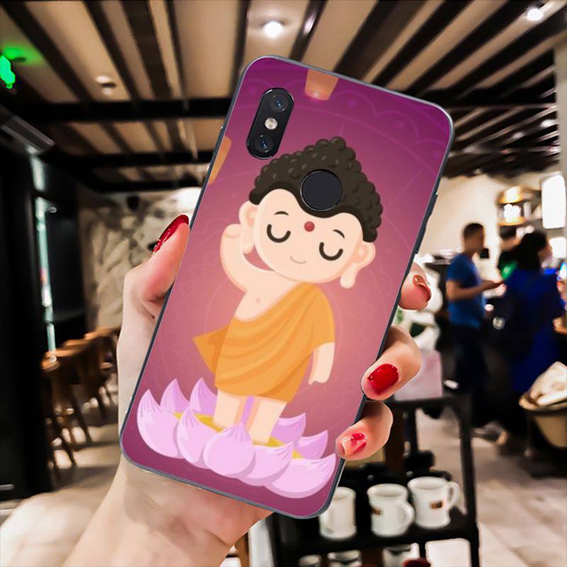 Buddhism Buddha Phone Case For Xiaomi Mi 11 10 A2 A2lite A1 9 9SE 8Lite 8explorer F1 Poco M3 X3 Pro Fundas Cove