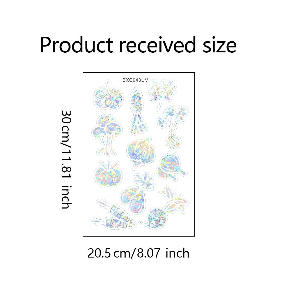

Деревенский стиль Морковь Лук Стеклянные двери и окна Украшение и декор балкона Антистатические оконные наклейки