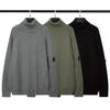 Pocket Lens High Neck Men's Wool Pullover Sweater - Autumn/Winter Collection