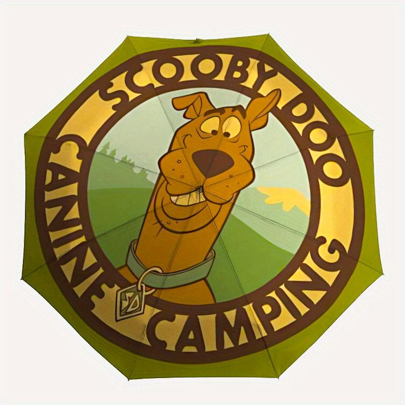 

1pc Scooby Doo Automatic Umbrella - 8-Rib Foldable Design, Outdoor Adventures, Durable Canopy Material yy250823196