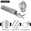 Stainless Steel Toothpick Set Metal Flossing Tools With Portable Toothpick Holder Outdoor Household Travel Seal Storage