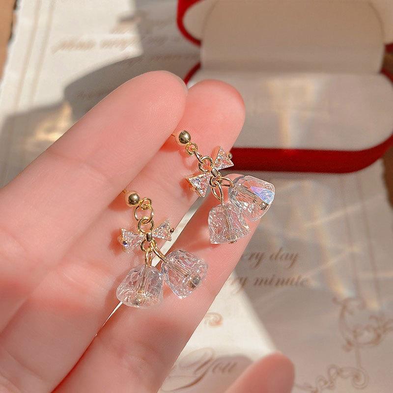 

Bow Bell Earrings белый