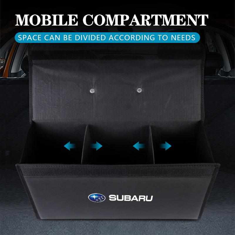 Car Trunk Storage Box Foldable Sundries Organizer Bag For Subaru Impreza Legacy WRX STI BRZ Forester XV Outback Crosstrek Levorg AA9