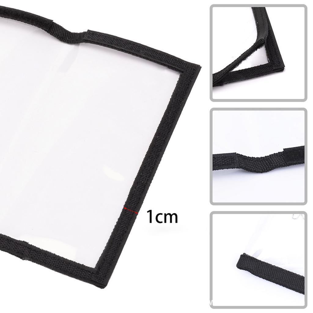 Transparent Lures Fishing Bait Hook Storage Protective Safe Sharp Hook Bag Fishing Lure Covers Clear Fishing Lure Wraps