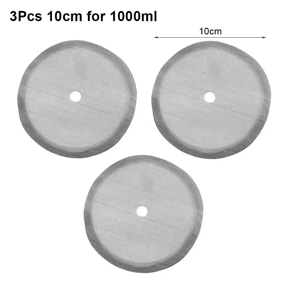 

3Pcs 350/800/1000ml Coffee Press Filters Coffeeware Accessories For Espresso Machine Coffee Pot 3Pcs 10cm for 1000ml