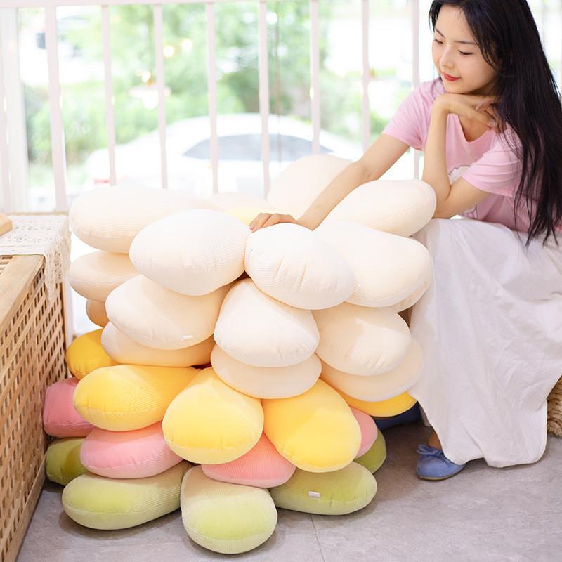 Small Daisies Flower Plush Toys Bed Pillow Cushion Cushion Cute Gifts Girls