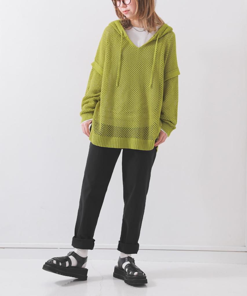 Oshare Walker Boyfriend Stretch Long Flexin Stretch Loose Large Office Work Pdn0249 n'OrLABEL Pants, Pants, Pants, Women's Bottoms, Leg-Lengthening,