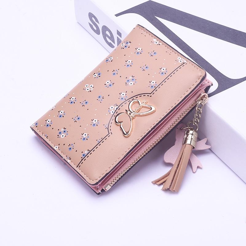 IELGY Women's Short Wallet Korean Style Mini Fresh