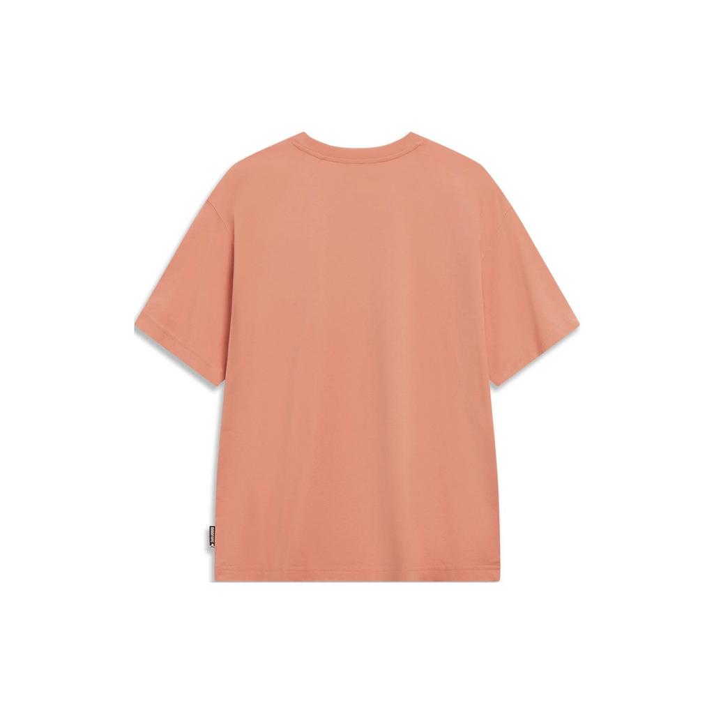 Li Ning T Shirt Men's Sunset Orange AHST283-7