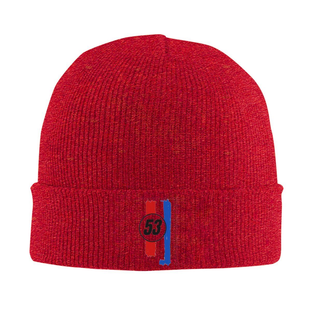 

Herbie Cnumber 53 At Speed Warm Knitted Cap Winter Knit Bonnet Hat Skullies Beanies Hip Hop Caps for Unisex One Size