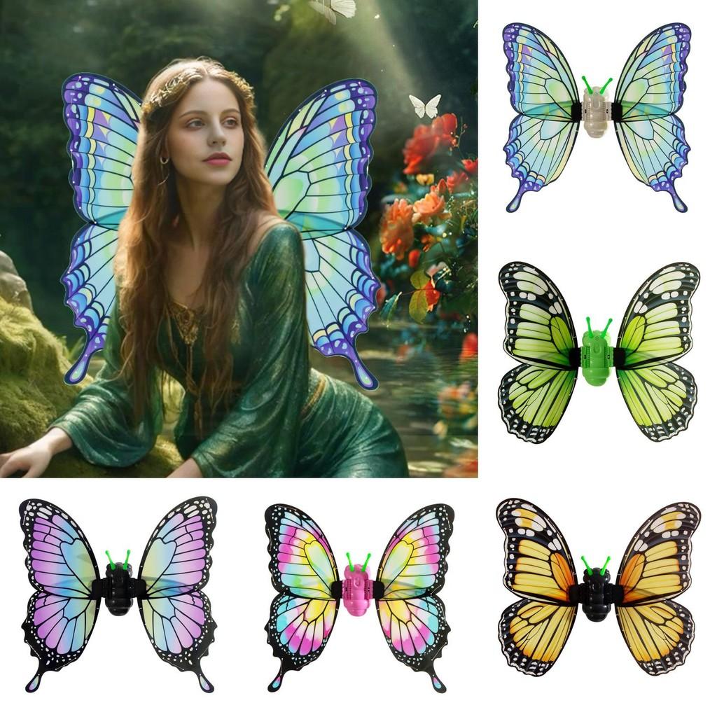 Butterfly Costume Wings With Pvc Material For Easter Party Performance And Child Dress Up