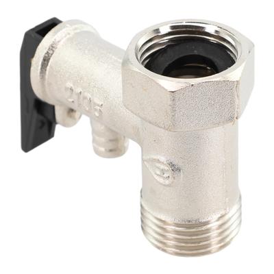 Safety Valve Pressure Relief Valve Boiler 1/2Inch Threads Electric Water Heater Safety Valve Brass Adjustable Pressure Reducing