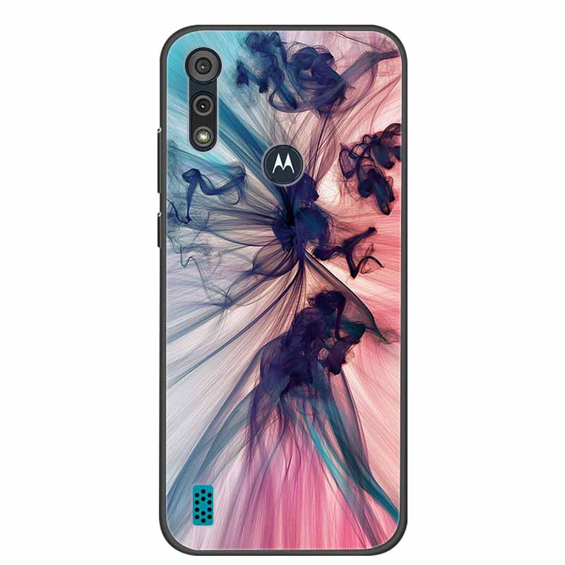 Phone Case for Motorola Moto E6i / E6s 2020 Shockproof Soft Silicone TPU Back Cover for Moto E6s 2020 E 6S 6i Cases Marble Print