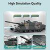 Tongli Children'S Rc Tank Toy Rc Car Rc Vehicle Toy Tank Model Japanese Type 10 Tank Children'S New Year Gift Birthday Gift